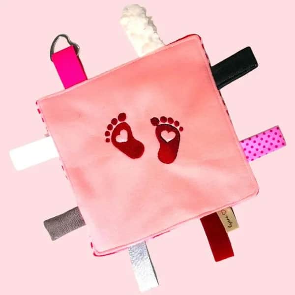 ITH Stickdatei Baby Fühltuch 👶
