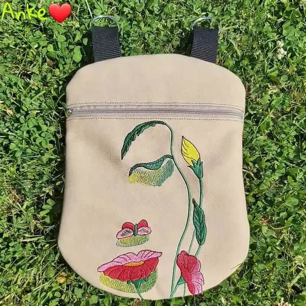 Stickdatei Blumen Fantasy