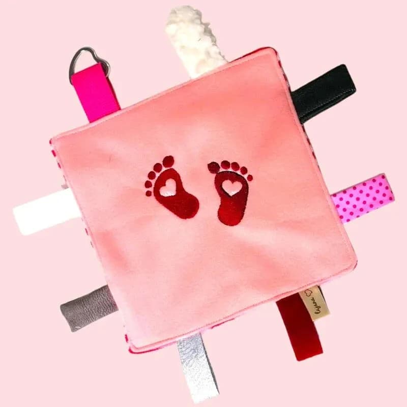 ITH Stickdatei Baby Fühltuch 👶