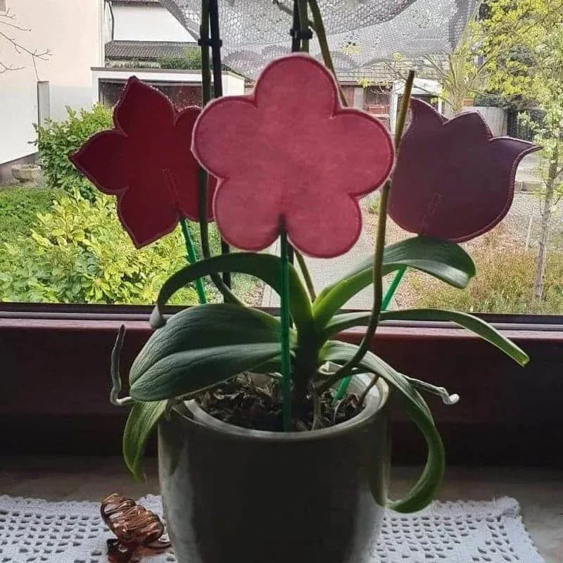 ITH Stickdatei Stabfiguren Blumen 3