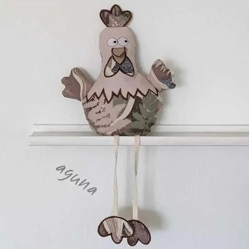 ITH Stickdatei verrücktes Huhn 3