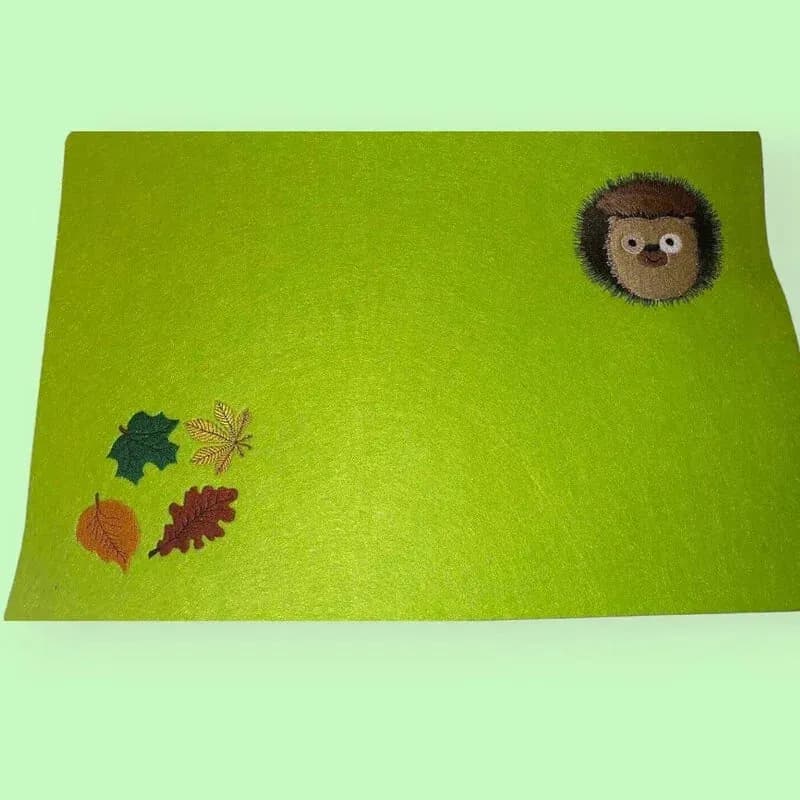 Stickdatei Blätter Minis 4-er Set 4