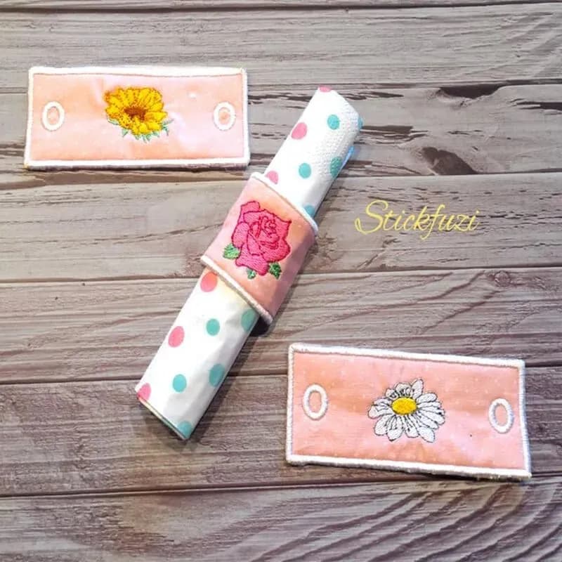 Stickdatei Blumen Minis 4