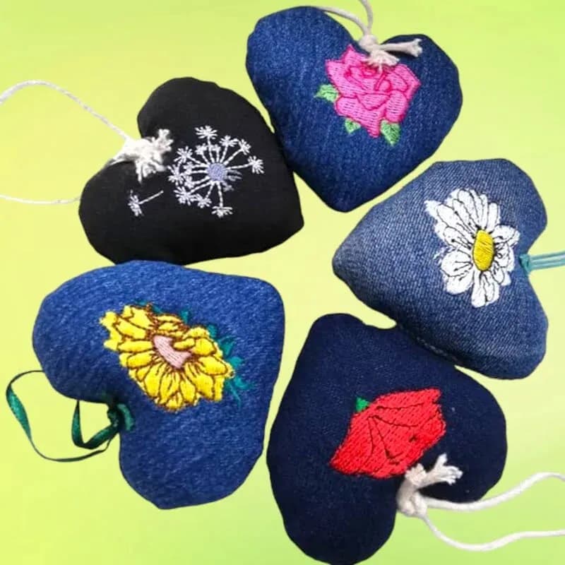 Stickdatei Blumen Minis 5