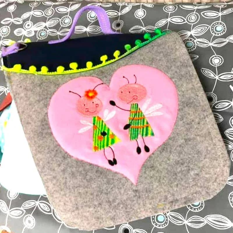 Stickdatei Elfen Pippa und Pepe Minis – Süße Blumenelfen 10x10 | stiXXie 2