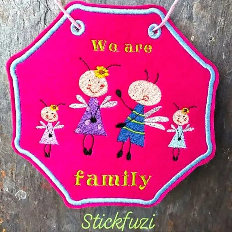 Stickdatei Elfen Pippa und Pepe Minis – Süße Blumenelfen 10x10 | stiXXie 3