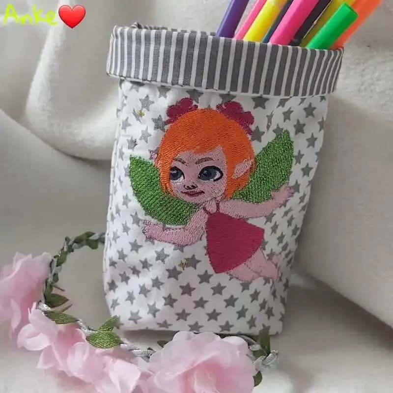 Stickdatei Elfen Vollstick Set 5