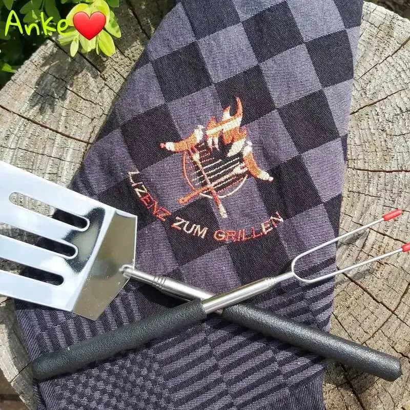 Stickdatei Grillen Vatertag 5
