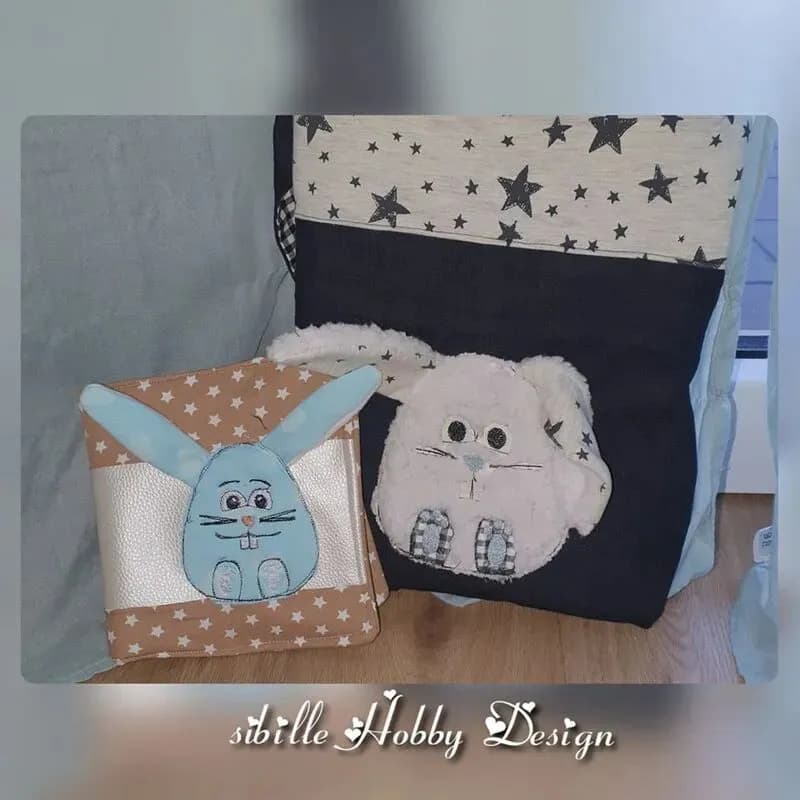 Stickdatei Hase Mümmel Applikation 4