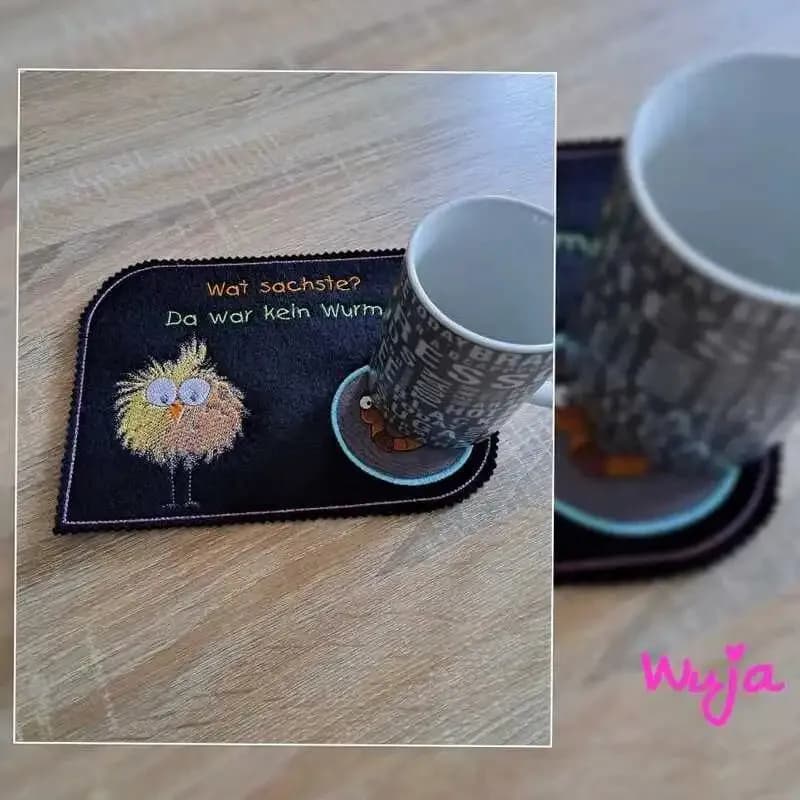 Stickdatei Lustige Vögel – 9 Motive Vollstick 4