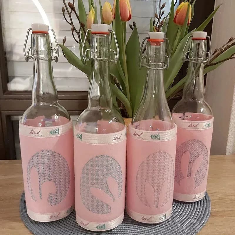 Stickdatei Ostereier 4-teilig 4