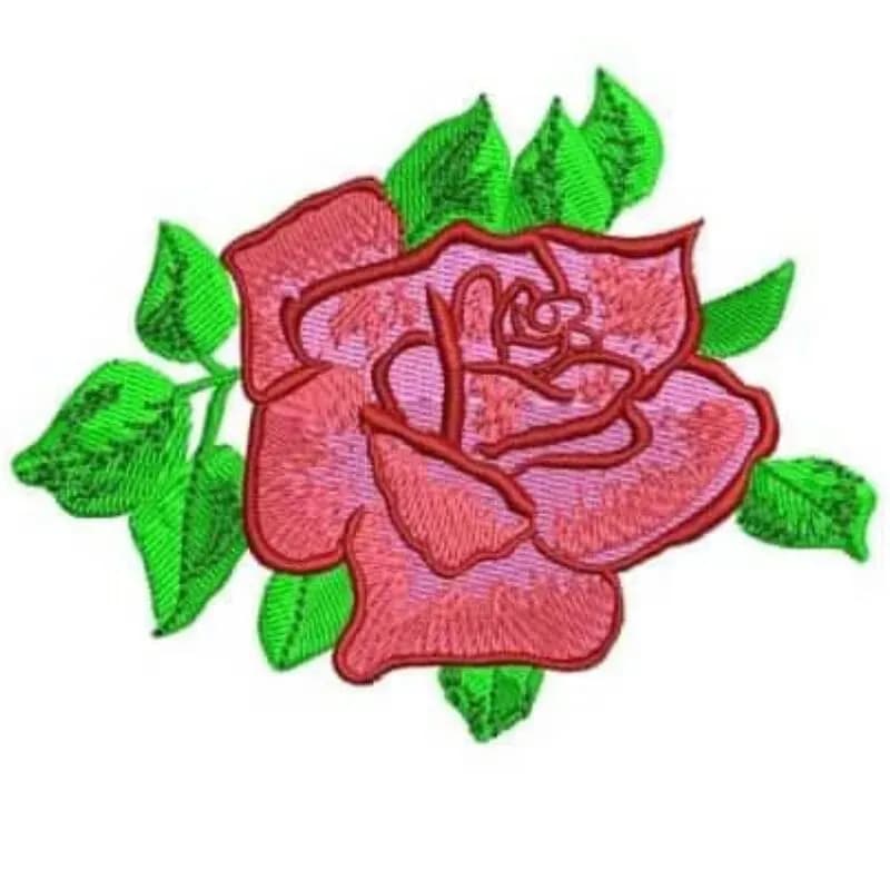 Stickdatei Rosen Einzeln – Einzelblüten im 10x10 Rahmen | stiXXie 2