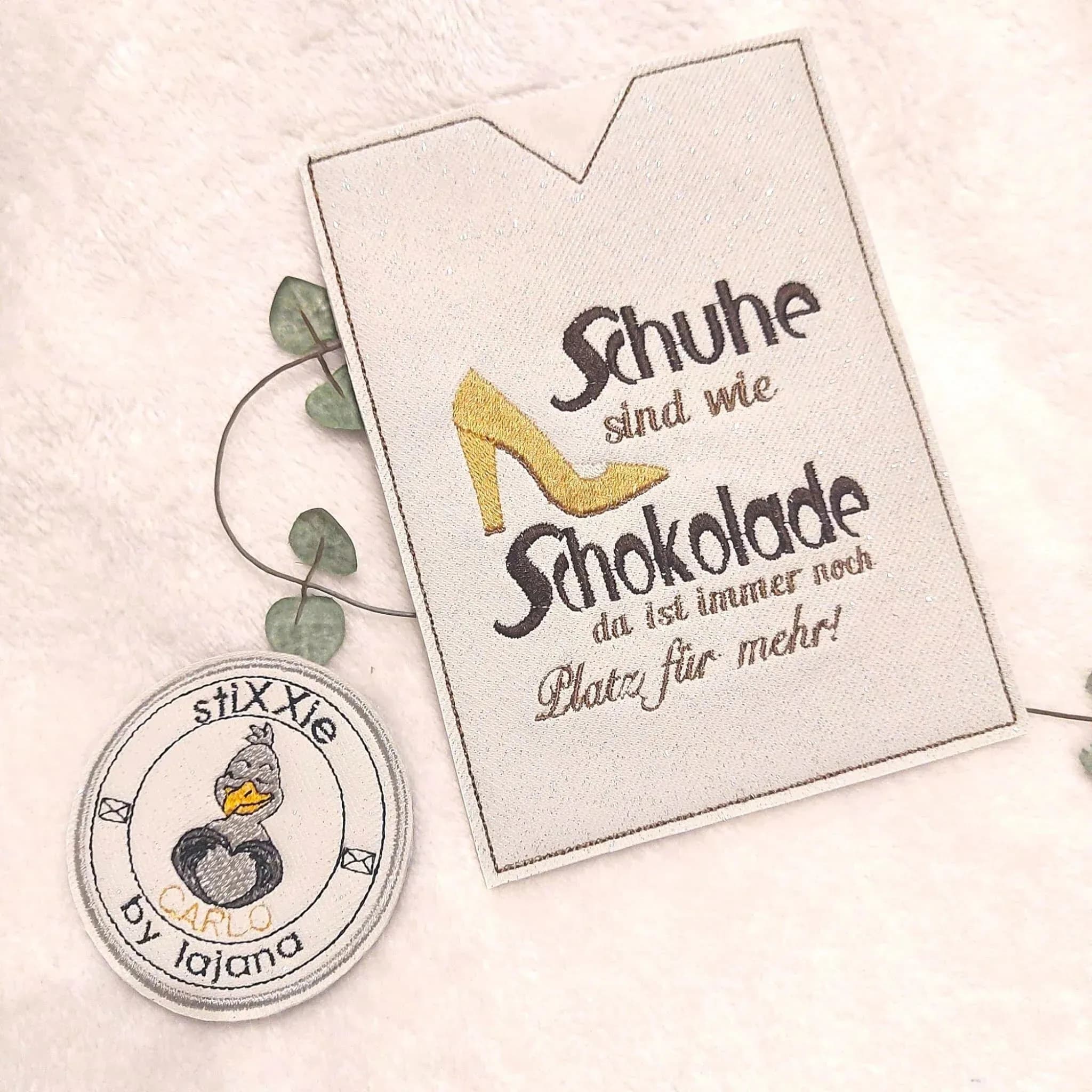 Schokoladen-Sprüche Stickdatei Mega Set | stiXXie 4