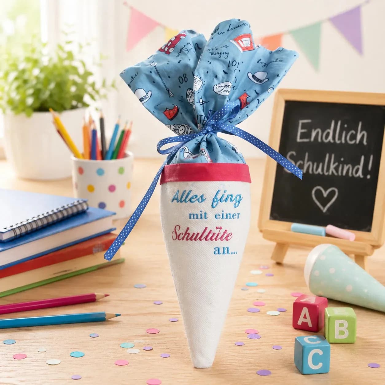 Stickdatei  Schulabschluss Set 8-teilig 5