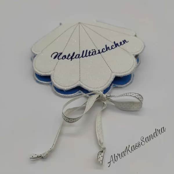 ITH Stickdatei Notfalltäschchen