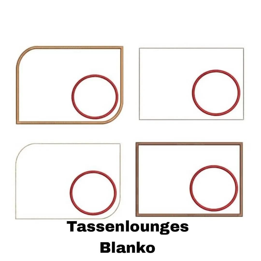 ITH Stickdatei Tassenlounges Blankos