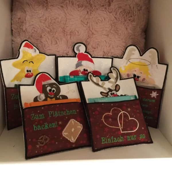 ITH Stickdatei Weihnacht Advent to go
